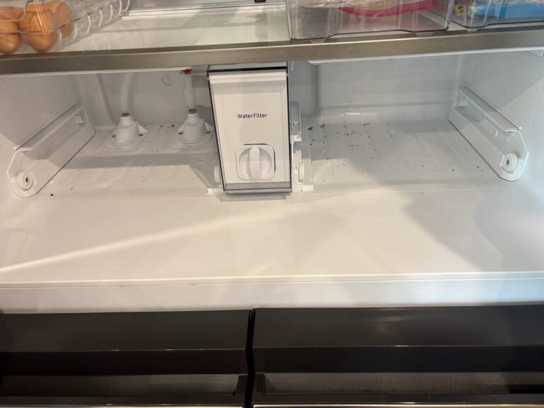 Refrigerator interior deep cleaning