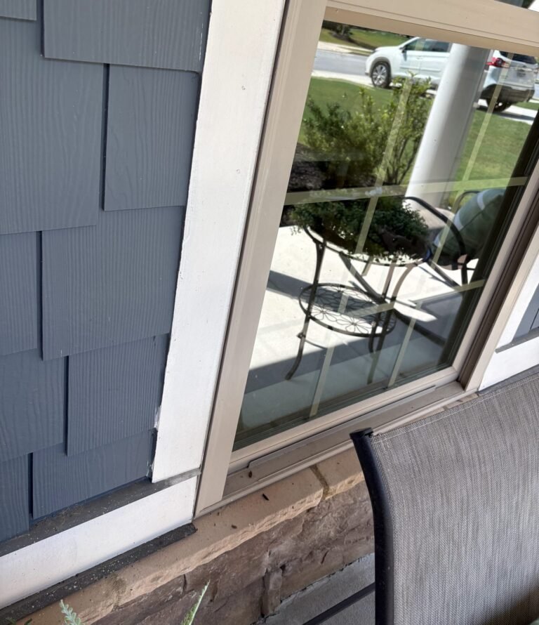 Exterior window cleaning
